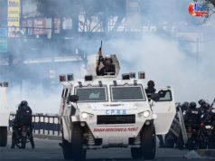 SIETE MUERTOS EN LAS PROTESTAS CONTRA LA REELECCION DE NICOLAS MADURO