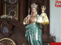 DEVELACIÓN DE LA RESTAURACIÓN DE LA IMAGEN PATRONA DE CHOTA (VIDEO)