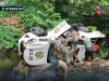 POLICIAS SALVAN DE MORIR AL SUFRIR DESPISTE DEL PATRULLERO EN EL QUE VIAJABAN
