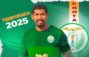 JOSSIMAR LEANDRO SERRATO SILVA JUGADOR DEL CLUB DEPORTIVO LAS PALMAS CHOTA