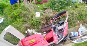 DOS FALLECIDOSS EN VIOLENTO CHOQUE EN LA VÍA CAJAMARCA – LA ENCAÑADA.