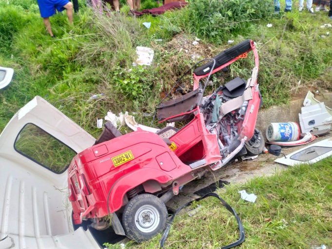 DOS FALLECIDOSS EN VIOLENTO CHOQUE EN LA VÍA CAJAMARCA – LA ENCAÑADA.