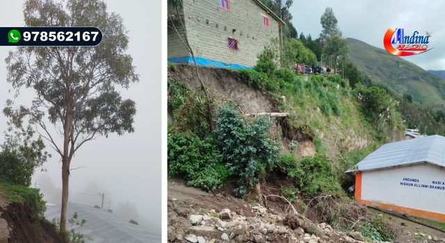 MIRACOSTA: PUESTO DE SALUD EN RIESGO Y VIVIENDAS AFECTADAS DEJA INTENSAS LLUVIAS