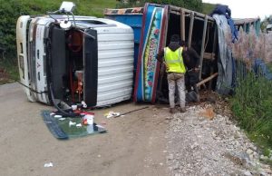 ACCIDENTE DE TRANSITO EN LA VIA QUE CONDUCE CAJAMARCA – BAMBAMARCA