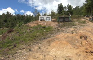 CEMENTERIO DEL CASERIO PINGOBAMBA EL TORIL EN RIESGO POR DESLIZAMIENTO DE TIERRAS