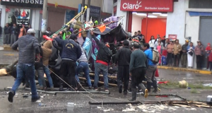 CHOTA: CIUDADANO QUEDA HERIDO EN TRADICIONAL PARADA DE YUNZA