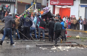 CHOTA: CIUDADANO QUEDA HERIDO EN TRADICIONAL PARADA DE YUNZA