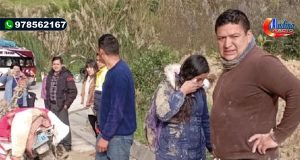 CELENDIN: DESLIZAMIENTO EN QUILLIMBASH CAE SOBRE DOCENTES QUE SE DIRIGIAN A SU CENTRO EDUCATIVO