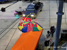 CAMARAS CAPTAN ACCIDENTE DE TRANSITO EN LA INTERSECCION DE LA AV. TODO LOS SANTOS Y EL JR. 27 DE NOVIEMBRE