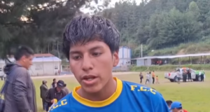 CHOTA: CON TAN SOLO 14 AÑOS JUEGA EN LA COPA PERU