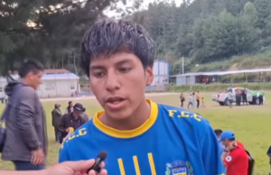 CHOTA: CON TAN SOLO 14 AÑOS JUEGA EN LA COPA PERU