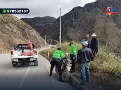 HUALGAYOC: MUJER MUERE AL CAER DE MOTOCICLETA