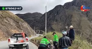 HUALGAYOC: MUJER MUERE AL CAER DE MOTOCICLETA