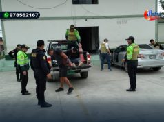 CHOTA: DETIENEN A SOSPECHOSOS DE ASALTAR TIENDA COMERCIAL