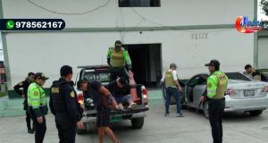 CHOTA: DETIENEN A SOSPECHOSOS DE ASALTAR TIENDA COMERCIAL