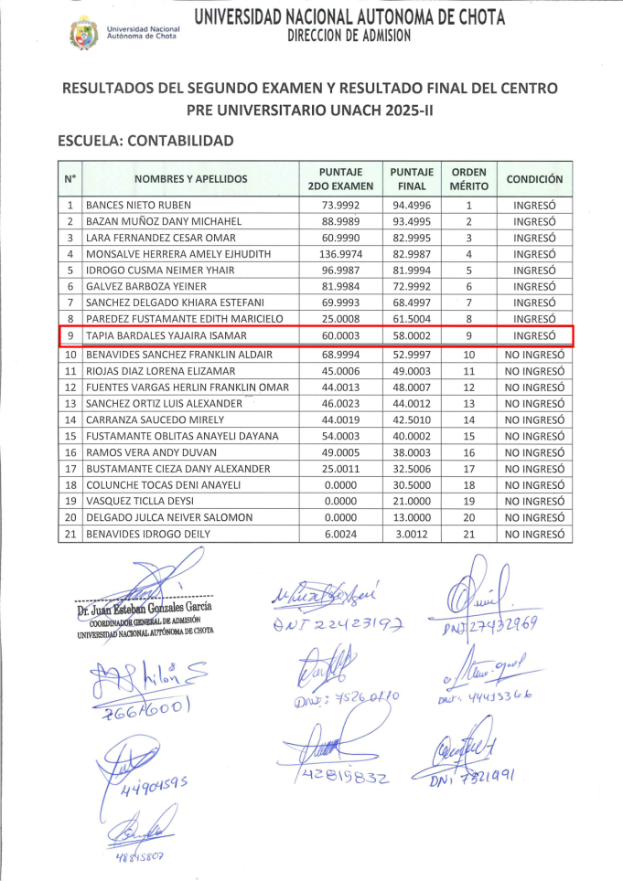 MADRE DE FAMILIA DENUNCIA IRREGULARIDADES EN EXAMEN DE CENTRO PRE DE LA UNACH-CHOTA