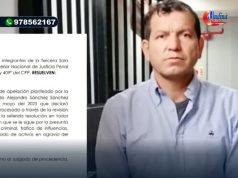P.J. CONFIRMO PRISION PREVENTIVA CONTRA ALEJANDRO SANCHEZ, DUEÑO DE LA CASA DE SARRATEAJULIO CISNEROS