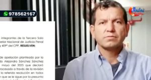 P.J. CONFIRMO PRISION PREVENTIVA CONTRA ALEJANDRO SANCHEZ, DUEÑO DE LA CASA DE SARRATEAJULIO CISNEROS