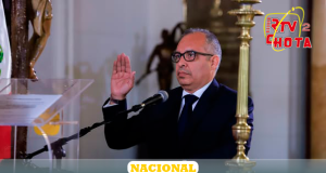 JUAN MANUEL CAVERO SOLANO JURAMENTA COMO NUEVO MINISTRO DE JUSTICIA