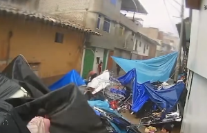 CAJABAMBA: MILES DE PERDIDAS, LUEGO QUE PRODUCTOS FUERON ARRASTRADOS POR EL AGUA