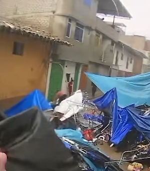 CAJABAMBA: MILES DE PERDIDAS, LUEGO QUE PRODUCTOS FUERON ARRASTRADOS POR EL AGUA