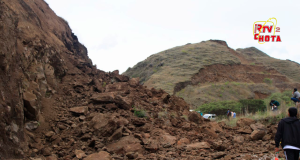 DERRUMBE DE GRAN MAGNITUD CIERRA VÍA CHOTA A CHICLAYO
